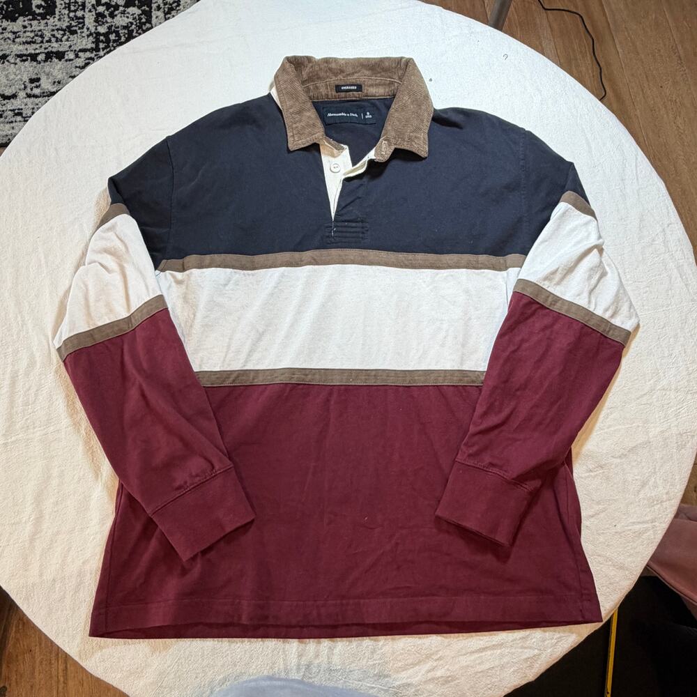 Abercrombie & Fitch multi Polo-shirts Rugby Longsleeves vintage style